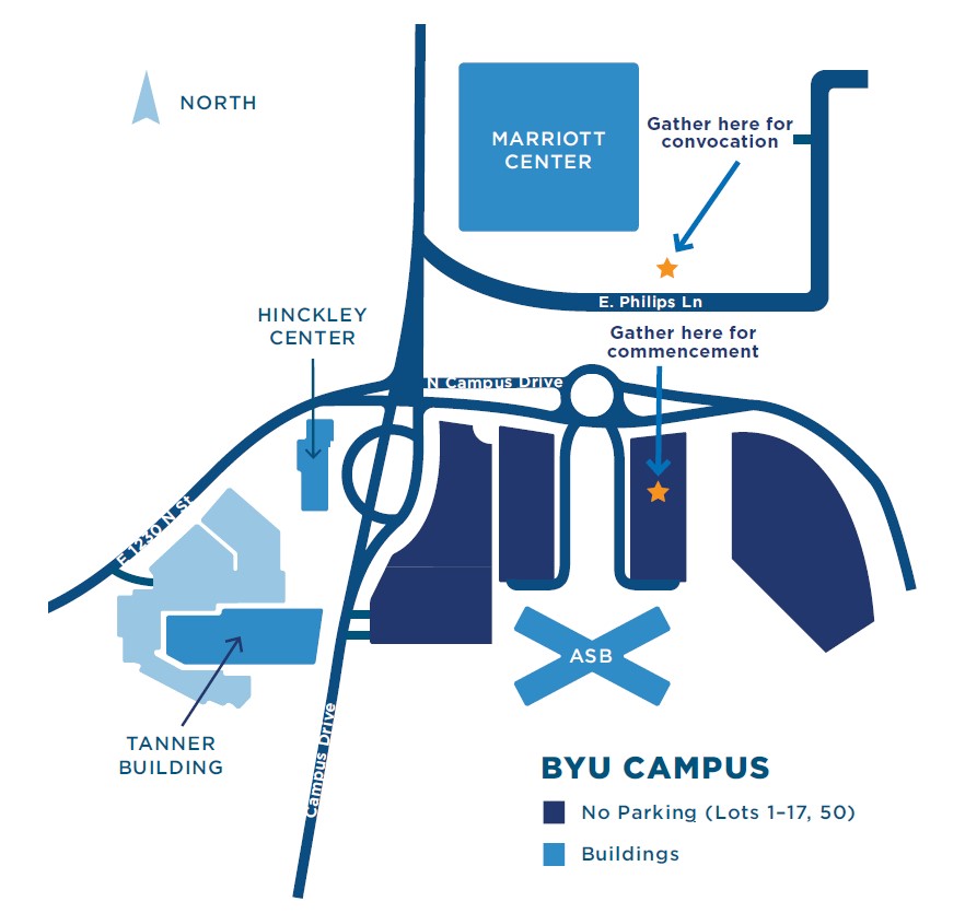 Where to gather for commencement and convocation