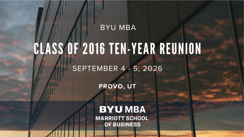 MBA 10 Year Reunion