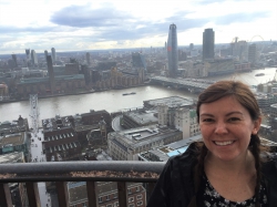 Julianne Francisco is in London for a study abroad