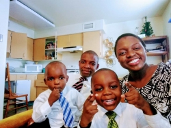 Vimbai and her family.
