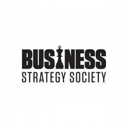 The BYU Business Strategy Society is a student-run association open to individuals from all majors. Logo courtesy of the Business Strategy Society.
