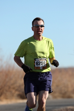 One of Spilker's favorite hobbies used to be running marathons. Photo courtesy of Brian Spilker.
