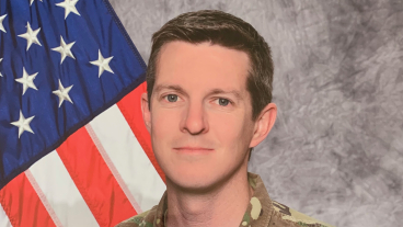 Roland Griffith is the operations officer for the Army ROTC program at BYU, which is operated by the BYU Marriott School of Business. Photo courtesy of Roland Griffith.