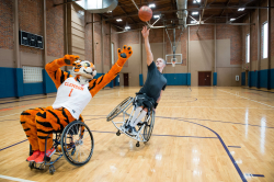 Townsend's role at Clemson includes running adaptive sports programs at the university and for the community. Photo courtesy of Clemson University and Jasmine Townsend.