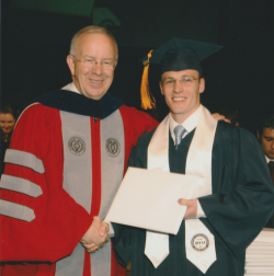 Bruce Hymas graduated from the entrepreneurship program at BYU Marriott in 2009. Photo courtesy of Bruce Hymas.