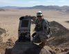 Photo of LTC Travis Bailey at Fort Irwin