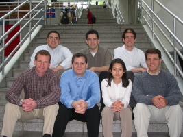 Front Row: (L to R) John Montgomery, Craig Hoover, Hsin-Yo Wang and Jeff Wilkes. Back Row: (L to R) Arturo Alfaro, Matt Jones and Danny Kofoed